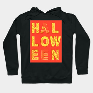 HALLOWEEN Scary Spooky Letters Hoodie